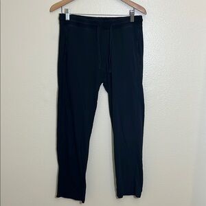 GAP Black Cotton Sweatpants Joggers